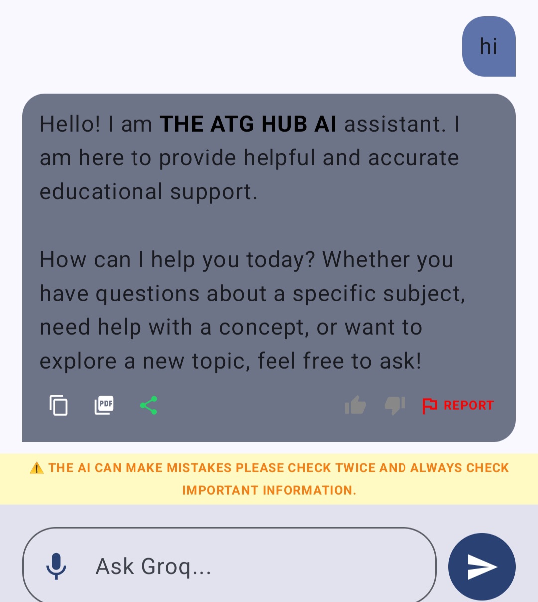 AI Assistant Preview