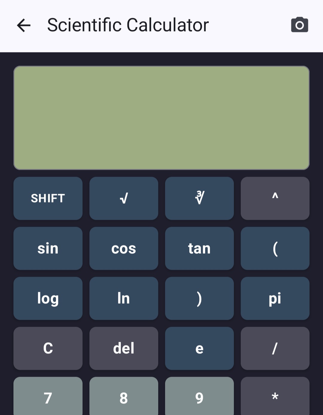 Calculator Preview